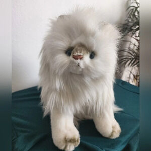 RARE Find! Vintage Russ Berrie Ragdoll Lifesize Cat Skillfully Handcrafted 20"
